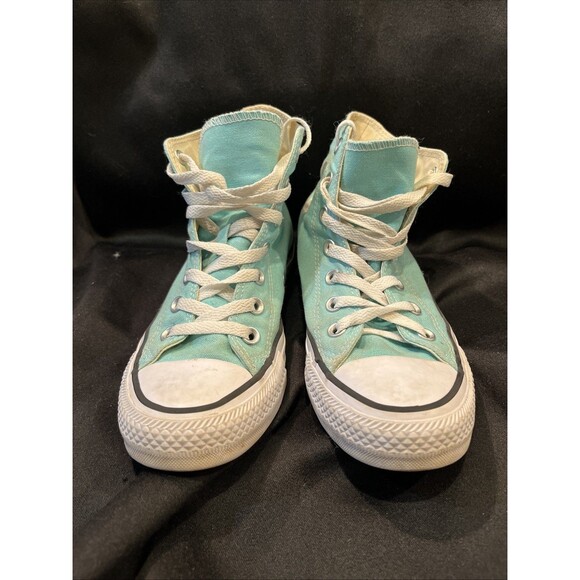 Converse Chuck Taylor All Star High Tops Cyber Teal Sizes W 7 M 5 Great Con. - Picture 3 of 9